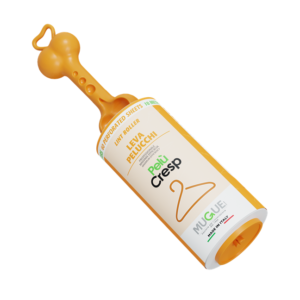 Cresp with orange handle